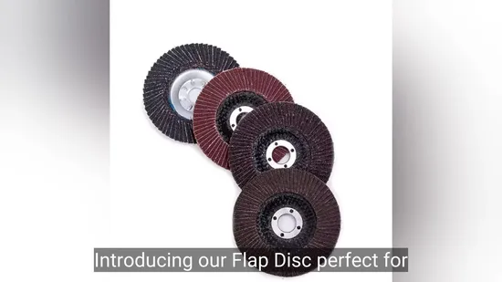 Aluminum Oxide Abrasive 40 Grit Flap Discs