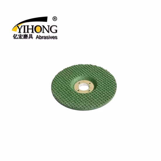 Yihong Flexible 150X3X22 mm T27A High Density Grinding Disc Wheel as Abrasive Tooling for Sanding Polishing Metal Alloy Wood