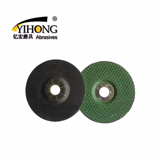 Yihong Flexible 150X3X22 mm T27A High Density Grinding Disc Wheel as Abrasive Tooling for Sanding Polishing Metal Alloy Wood