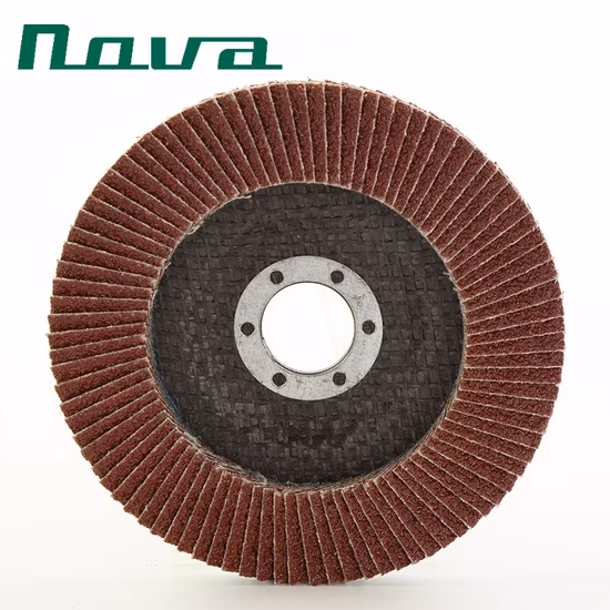 Abrasive Disc Flap Wheel Disc Zirconia Aluminium Oxide 40-120 Grit for Metal Cutting