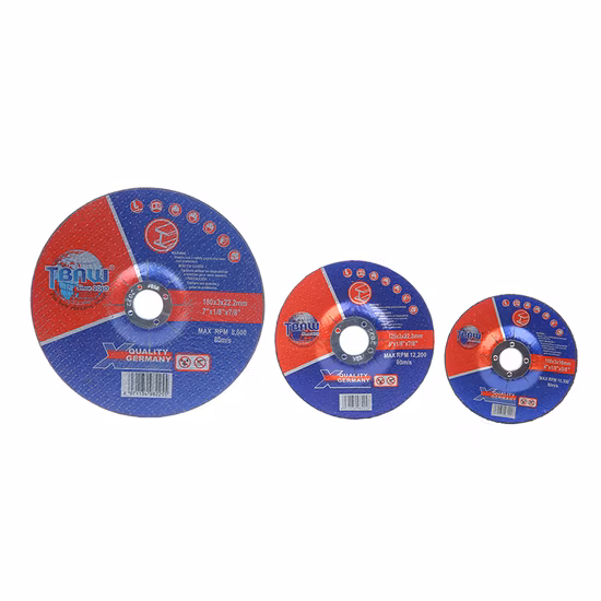 180X3X22mm 7 Inch OEM Abrasive Polishing Cut off Disc Flap Tooling Cutting and Grinding Wheel T42 Cutting Disc Made in China Tools