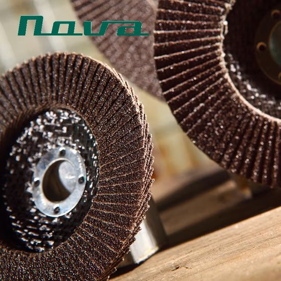 Aggressive Aluminum Oxide Grinding Flap Disc for Metals/Stainless Steel Depressed Center