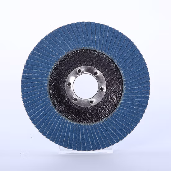 4.5′ ′ 115mm Grit 60 Flap Disc for Metal Stainless Steel with Aluminum Oxide Zirconia Ceramic