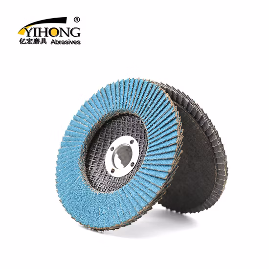 180*22mm 7*5/8 Inch Zirconia Aluminum Grinding Wheel Flap Disc for Angle Grinder