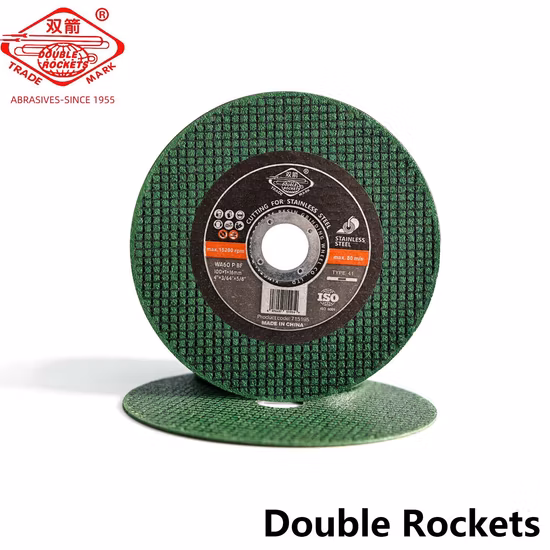 Sanders 4′′ 102X3X16mm Green Flexible Grinding Wheel for Steel Metal