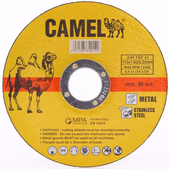 4.5" Cutting Disc for Metal and Stainless Steel