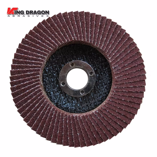 125*22mm Zironia & Aluminum Oxide Flap Disk Flap Disc for Metal (Professional Manufacturer)