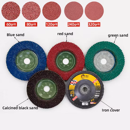 Fixtec Zirconia Oxide Grit 40 60 80 120 Professional Quality Aluminum Oxide Flap Disc